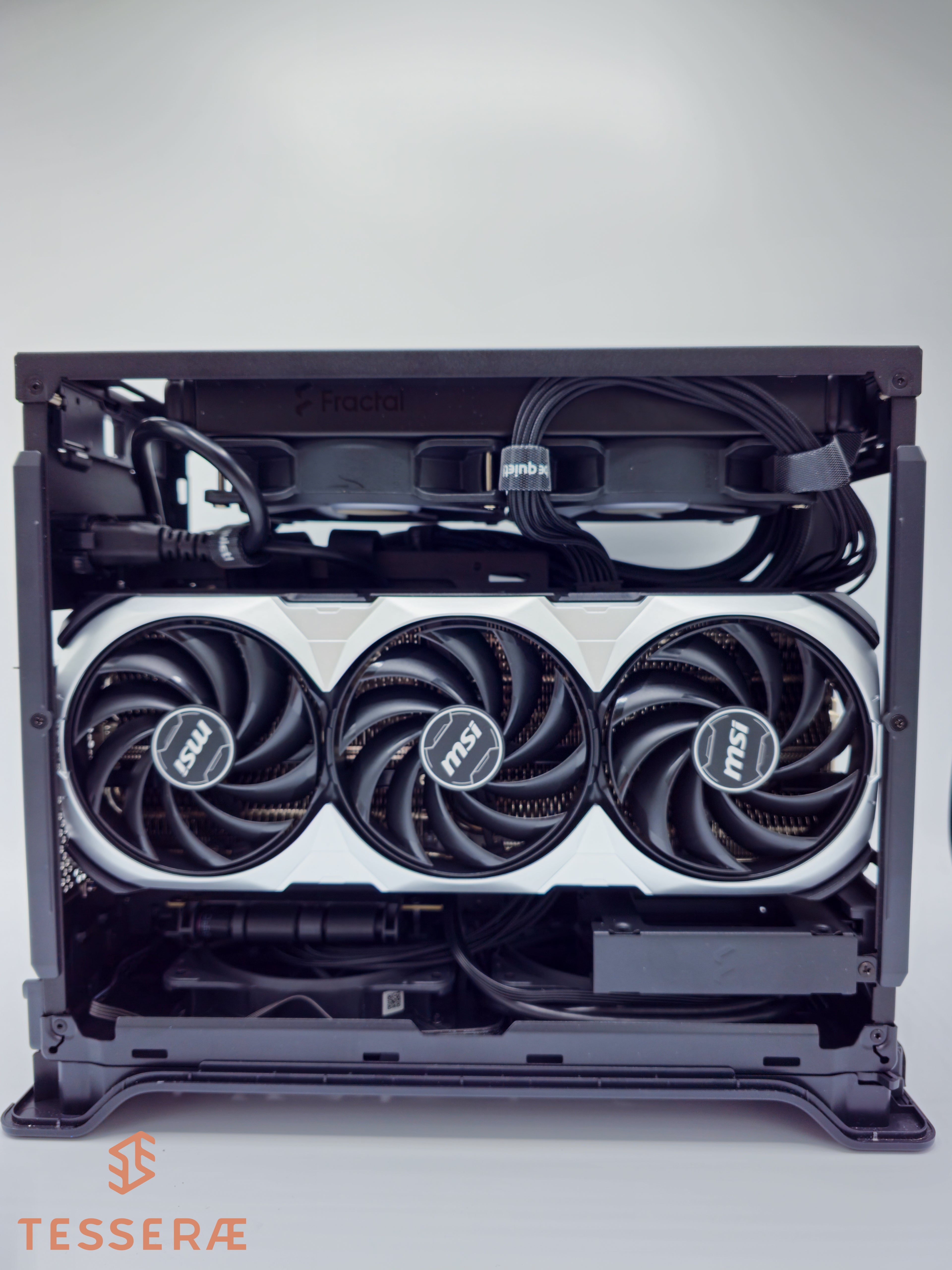 Quick Ship Silver Exo - 9800X3D CPU with RTX 4080 Super graphics card