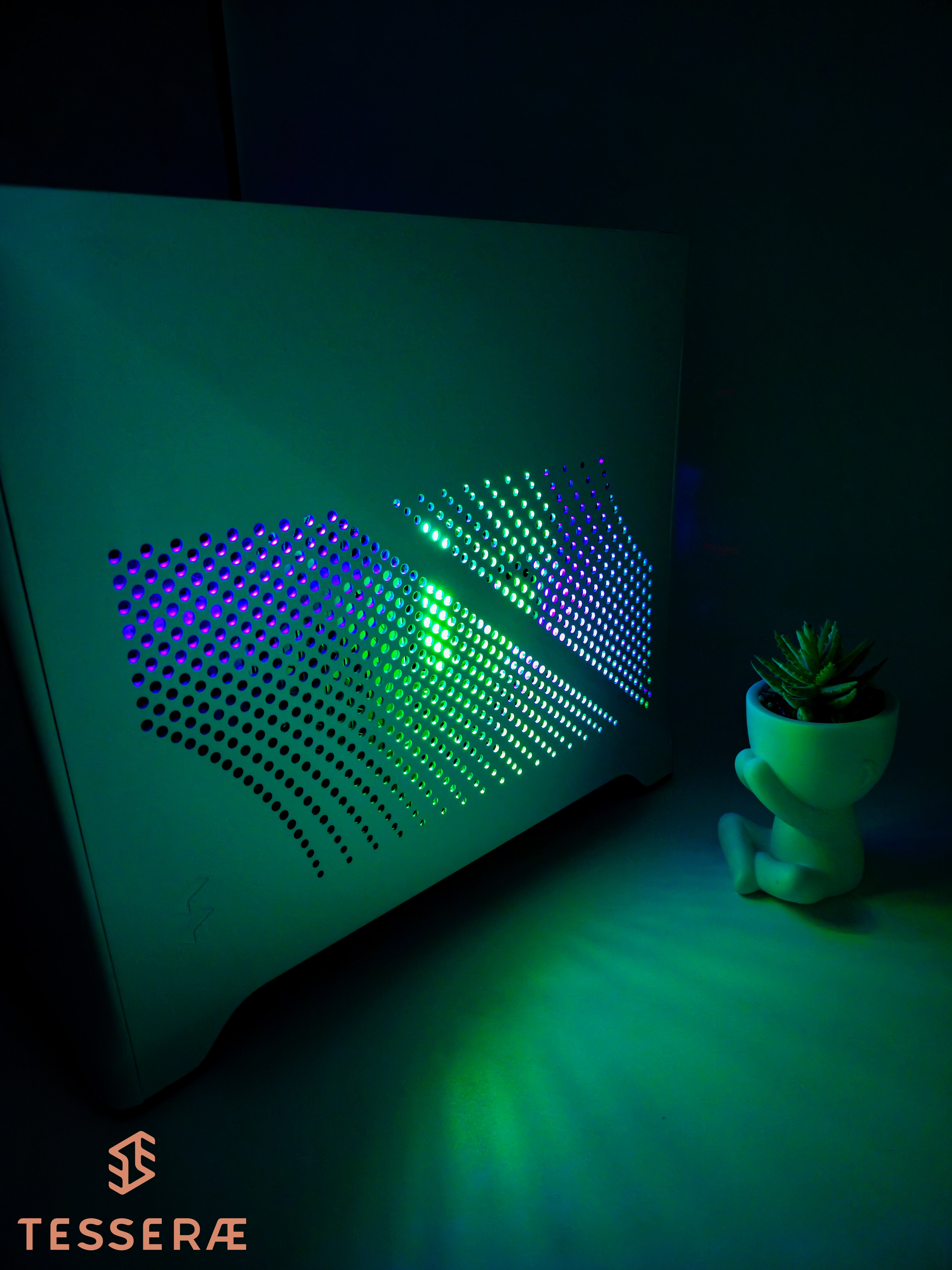 Quick Ship Silver Exo - 9800X3D CPU with RTX 4080 Super graphics card