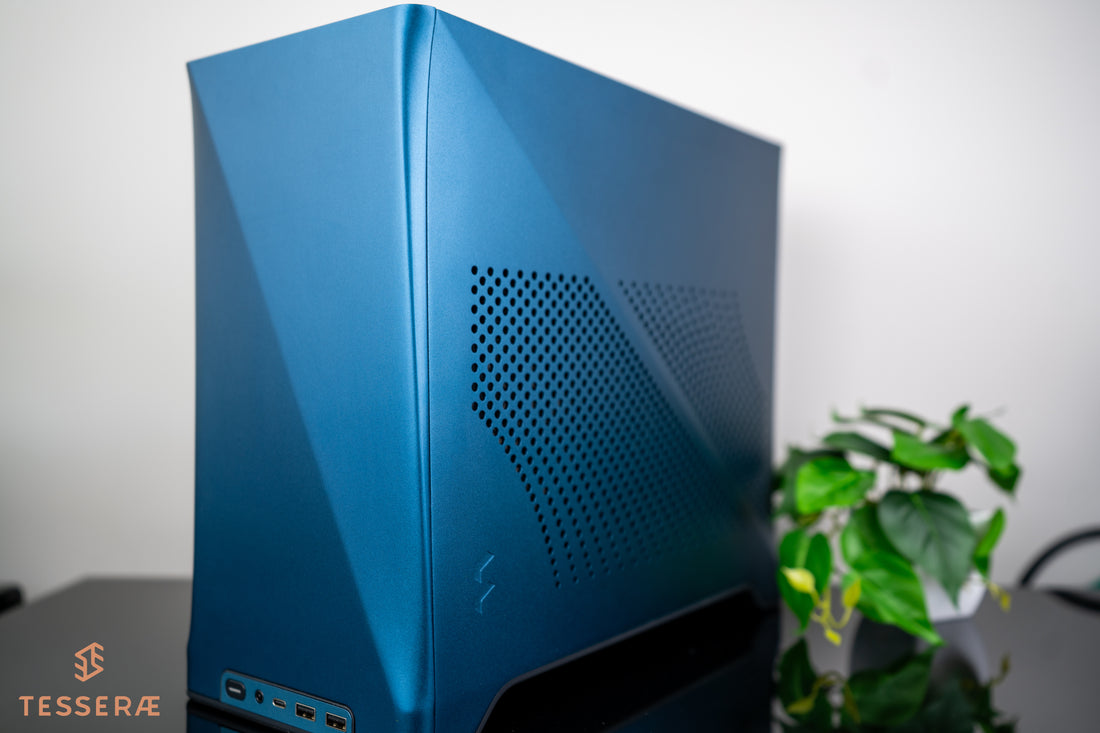 Quick Ship Blue Exo - 9800X3D CPU with RTX 5080 graphics card