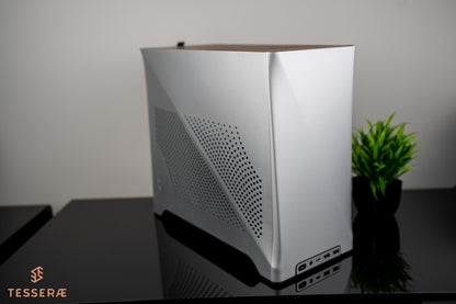 Quick Ship Silver Exo - 9800X3D CPU with RTX 4080 Super graphics card