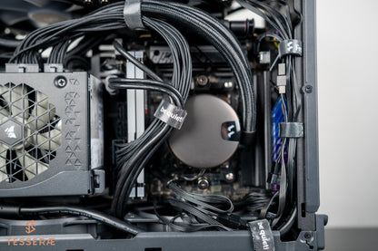 Quick Ship Silver Exo - 9800X3D CPU with RTX 4080 Super graphics card