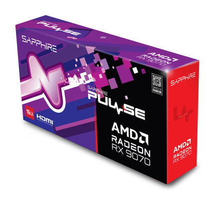 Sapphire PULSE AMD Radeon RX 9070 Gaming