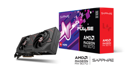 Sapphire PULSE AMD Radeon RX 9070 Gaming