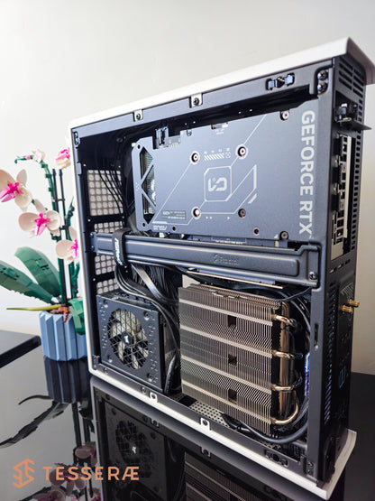 Quick Ship Vertex - AMD 9800X3D CPU with Asus RTX 4070 32GB RAM