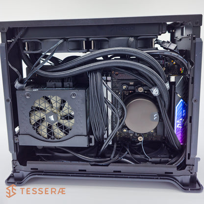 Quick Ship Blue Exo - 9800X3D CPU with RTX 5080 graphics card