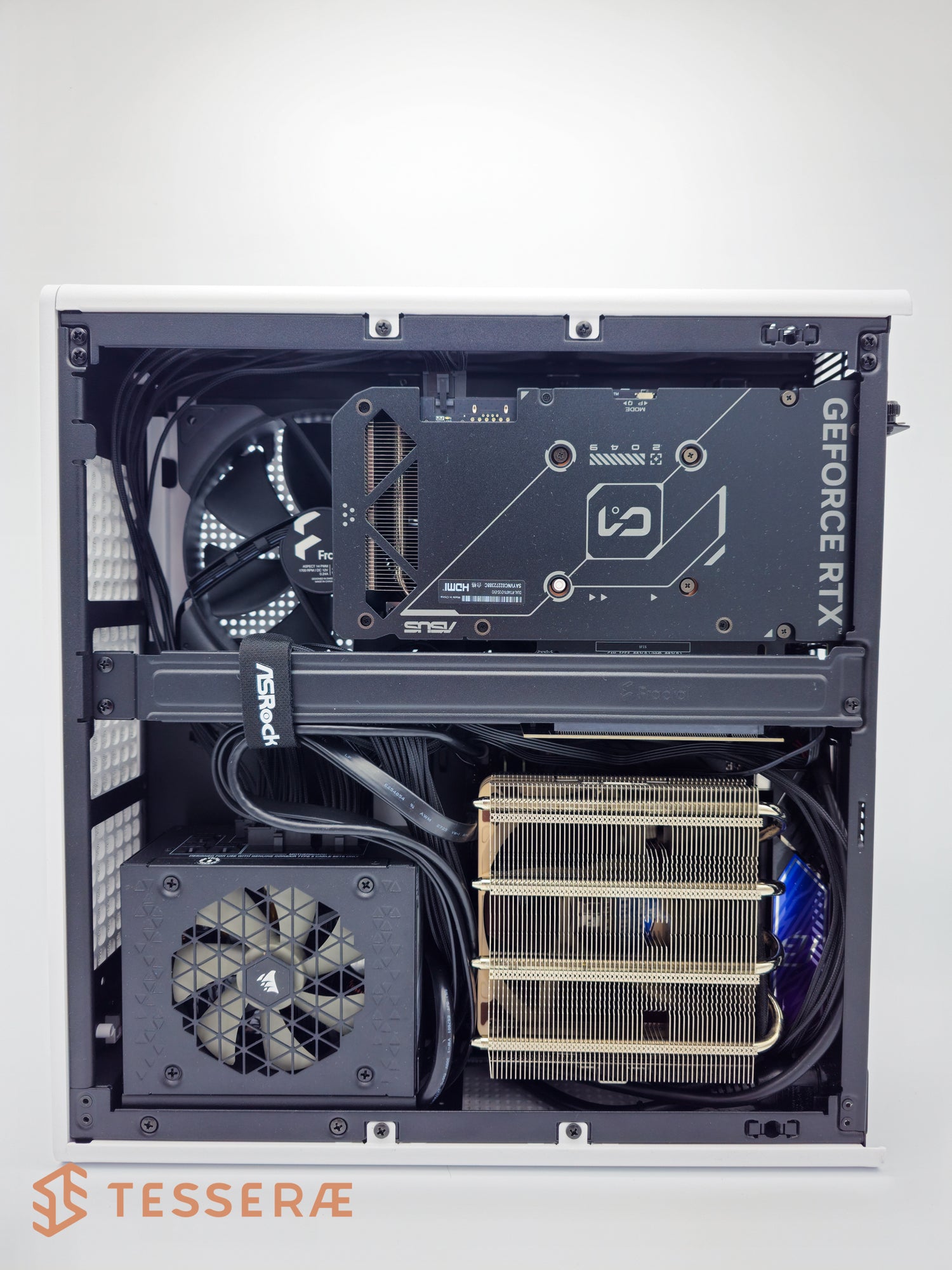 Quick Ship Vertex - AMD 9800X3D CPU with Asus RTX 4070 32GB RAM