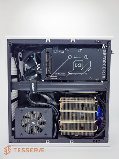 Quick Ship Vertex - AMD 9800X3D CPU with Asus RTX 4070 32GB RAM