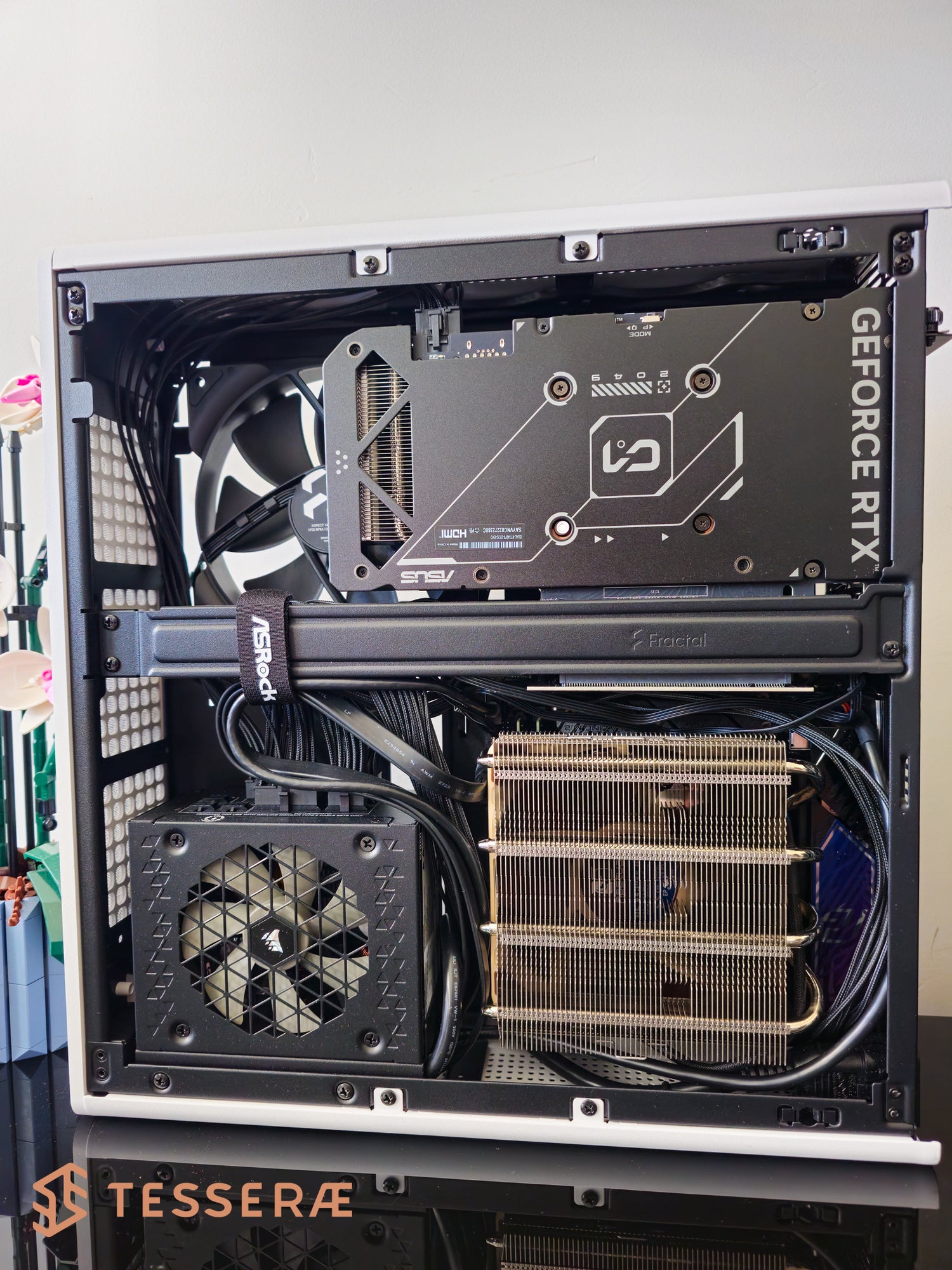 Quick Ship Vertex - AMD 9800X3D CPU with Asus RTX 4070 32GB RAM